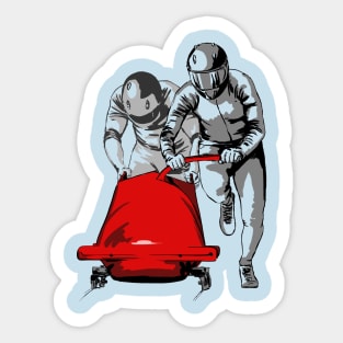 Bobsleigh Sticker